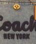 中古・古着 COACH (コーチ) カーゴトート インディゴ：17000円