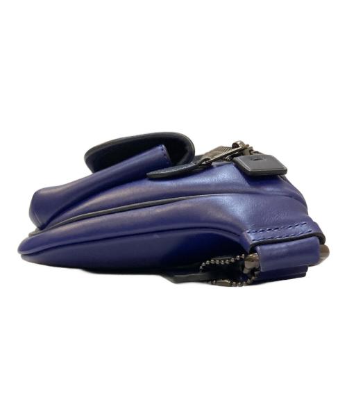 COACH（コーチ）COACH (コーチ) ターンロック ボディバッグ ブルーの古着・服飾アイテム