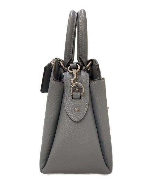 COACH（コーチ）COACH (コーチ) 2WAY ショルダーバッグ グレーの古着・服飾アイテム