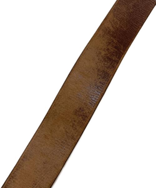 LOUIS VUITTON（ルイ ヴィトン）LOUIS VUITTON (ルイ ヴィトン) サンチュール アンヴァントゥール レザーベルト ブラウン サイズ:80/32の古着・服飾アイテム