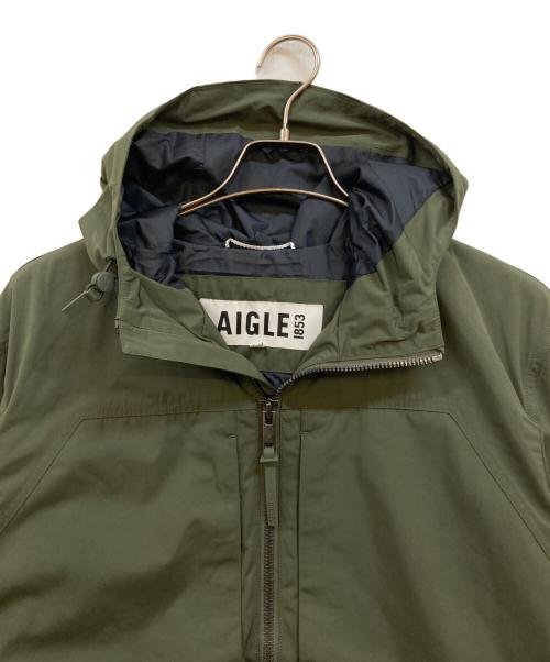AIGLE（エーグル）AIGLE (エーグル) 撥水 ライトウェイトジャケット オリーブ サイズ:XLの古着・服飾アイテム