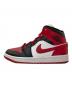 NIKE (ナイキ) AIR JORDAN 1 MID ホワイト×レッド サイズ:22㎝：7000円