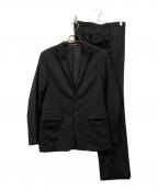 BURBERRY BLACK LABELバーバリーブラックレーベル）の古着「裏地シャドーホース セットアップスーツ」｜ブラック