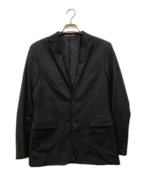 BURBERRY BLACK LABEL（バーバリーブラックレーベル）BURBERRY BLACK LABEL (バーバリーブラックレーベル) 裏地シャドーホース セットアップスーツ ブラック サイズ:Ｌの古着・服飾アイテム