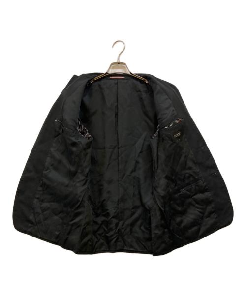 BURBERRY BLACK LABEL（バーバリーブラックレーベル）BURBERRY BLACK LABEL (バーバリーブラックレーベル) 裏地シャドーホース セットアップスーツ ブラック サイズ:Ｌの古着・服飾アイテム