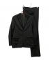 BURBERRY BLACK LABEL（バーバリーブラックレーベル）の古着「裏地シャドーホース セットアップスーツ」｜ブラック