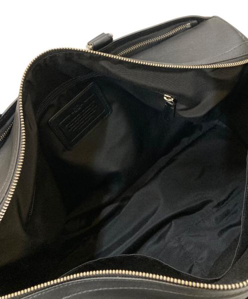 COACH（コーチ）COACH (コーチ) 2WAY カウレザー ボストンバッグ ブラックの古着・服飾アイテム