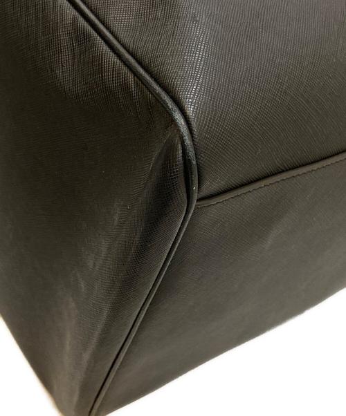 COACH（コーチ）COACH (コーチ) 2WAY カウレザー ボストンバッグ ブラックの古着・服飾アイテム