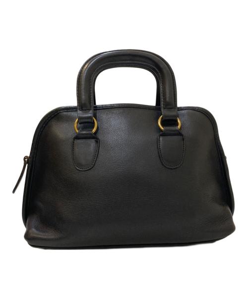 COACH（コーチ）COACH (コーチ) レザーハンドバッグ ブラックの古着・服飾アイテム