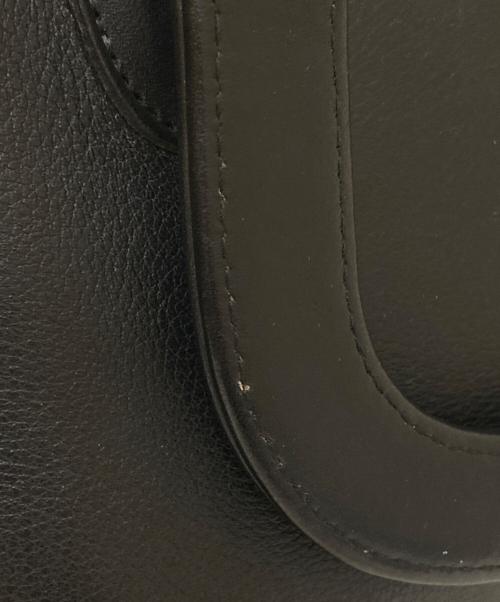 COACH（コーチ）COACH (コーチ) レザーハンドバッグ ブラックの古着・服飾アイテム