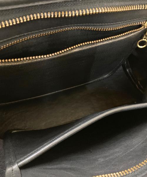 COACH（コーチ）COACH (コーチ) レザーハンドバッグ ブラックの古着・服飾アイテム