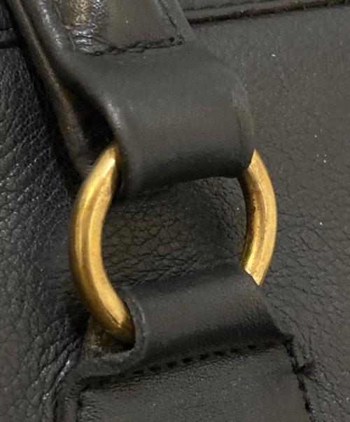 COACH（コーチ）COACH (コーチ) レザーハンドバッグ ブラックの古着・服飾アイテム