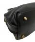 中古・古着 COACH (コーチ) レザーハンドバッグ ブラック：18000円