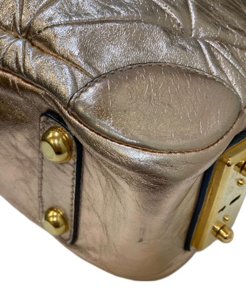 MARC JACOBS（マークジェイコブス）MARC JACOBS (マークジェイコブス) Leather Padlock Shopper Tote ブラウンの古着・服飾アイテム