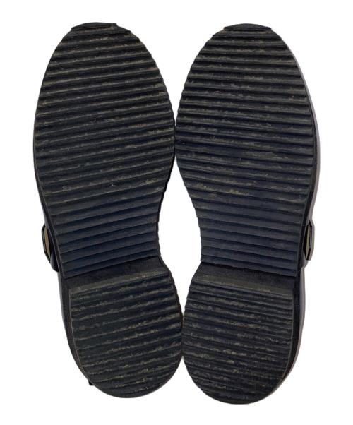 JIL SANDER NAVY（ジルサンダー ネイビー）JIL SANDER NAVY (ジルサンダー ネイビー) Belt Oxfords Loafer ブラック サイズ:36の古着・服飾アイテム