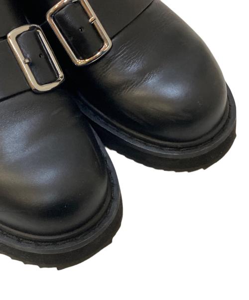 JIL SANDER NAVY（ジルサンダー ネイビー）JIL SANDER NAVY (ジルサンダー ネイビー) Belt Oxfords Loafer ブラック サイズ:36の古着・服飾アイテム