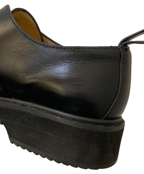 JIL SANDER NAVY（ジルサンダー ネイビー）JIL SANDER NAVY (ジルサンダー ネイビー) Belt Oxfords Loafer ブラック サイズ:36の古着・服飾アイテム