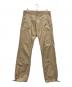 PRADA SPORTS（プラダスポーツ）の古着「00's Urban Utility Cargo Pants with Drawcord Hem」｜ベージュ