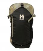 MILLETミレー）の古着「バックパック/UBIC 20L」｜ブラック×ブルー