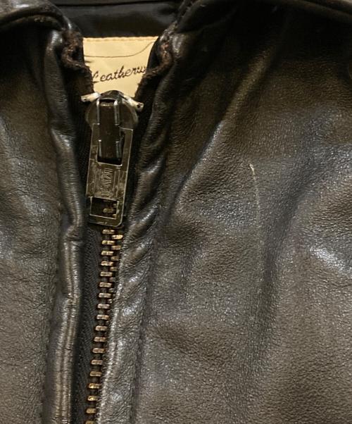 taylor's leatherwear（テイラーズレザーウェア）TAYLOR'S LEATHERWEAR (テイラーズレザーウェア) 80's ライナー付レザージャケット ブラック サイズ:42の古着・服飾アイテム