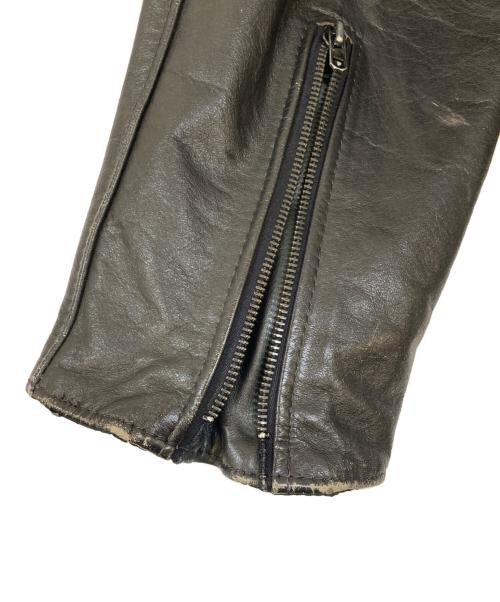 taylor's leatherwear（テイラーズレザーウェア）TAYLOR'S LEATHERWEAR (テイラーズレザーウェア) 80's ライナー付レザージャケット ブラック サイズ:42の古着・服飾アイテム