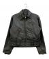 TAYLOR'S LEATHERWEAR（テイラーズレザーウェア）の古着「80's ライナー付レザージャケット」｜ブラック