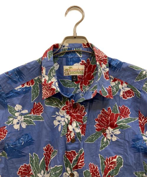 pataloha（パタロハ）pataloha (パタロハ) アロハシャツ ブルー サイズ:Ｍの古着・服飾アイテム