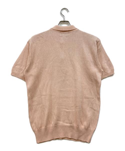 POLO RALPH LAUREN（ポロ・ラルフローレン）POLO RALPH LAUREN (ポロ・ラルフローレン) ニットポロシャツ ピンク サイズ:Ｌの古着・服飾アイテム