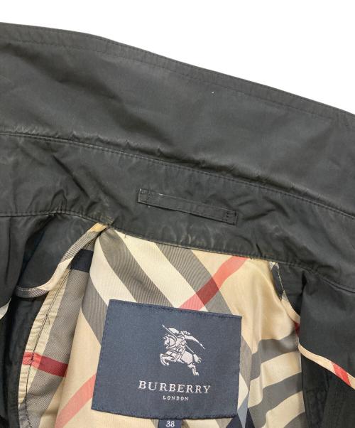 BURBERRY LONDON（バーバリーロンドン）BURBERRY LONDON (バーバリーロンドン) トレンチコート ブラック サイズ:38の古着・服飾アイテム