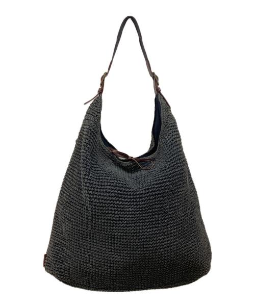 LAUREN RALPH LAUREN（ローレンラルフローレン）LAUREN RALPH LAUREN (ローレンラルフローレン) メッシュワンショルダーバッグ グレーの古着・服飾アイテム