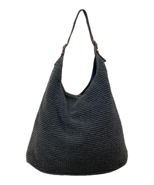 LAUREN RALPH LAUREN（ローレンラルフローレン）LAUREN RALPH LAUREN (ローレンラルフローレン) メッシュワンショルダーバッグ グレーの古着・服飾アイテム