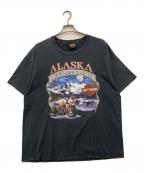 HARLEY-DAVIDSONハーレーダビッドソン）の古着「プリントTシャツ」｜ブラック