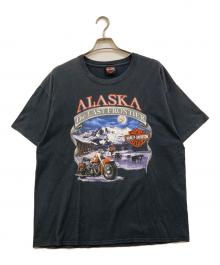 HARLEY-DAVIDSON（ハーレーダビッドソン）の古着「プリントTシャツ」｜ブラック