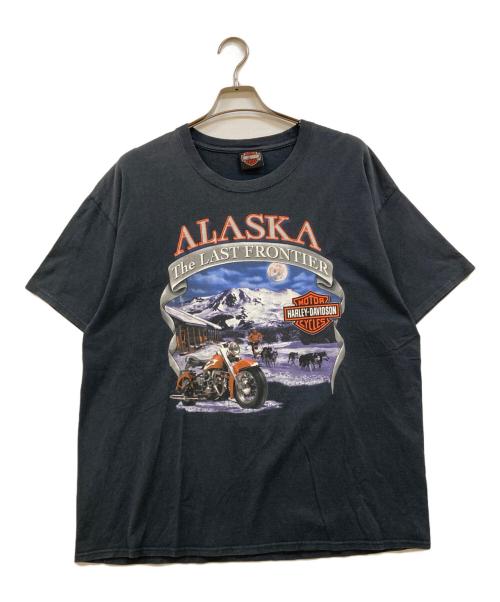 HARLEY-DAVIDSON（ハーレーダビッドソン）HARLEY-DAVIDSON (ハーレーダビッドソン) プリントTシャツ ブラック サイズ:XLの古着・服飾アイテム