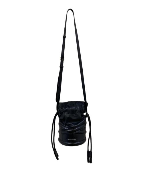 ALEXANDER McQUEEN（アレキサンダーマックイーン）ALEXANDER McQUEEN (アレキサンダーマックイーン) The Soft Curve Bag ブラックの古着・服飾アイテム