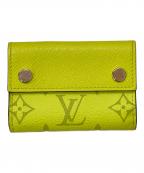 LOUIS VUITTONルイ ヴィトン）の古着「タイガラマ ジョーヌ コンパクトウォレット」｜イエロー