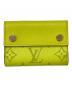LOUIS VUITTON（ルイ ヴィトン）の古着「タイガラマ ジョーヌ コンパクトウォレット」｜イエロー