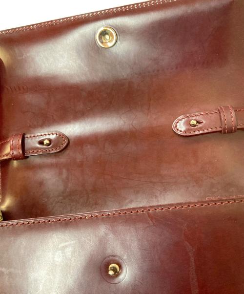Cartier（カルティエ）Cartier (カルティエ) パンテール 2WAYレザーショルダーバッグ ボルドーの古着・服飾アイテム