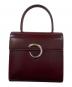Cartier（カルティエ）の古着「パンテール 2WAYレザーショルダーバッグ」｜ボルドー