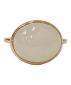 MARIHAマリハ）の古着「signature collection K10 ｵｰﾊﾞﾙﾘﾝｸﾞ」｜ゴールド×ホワイト