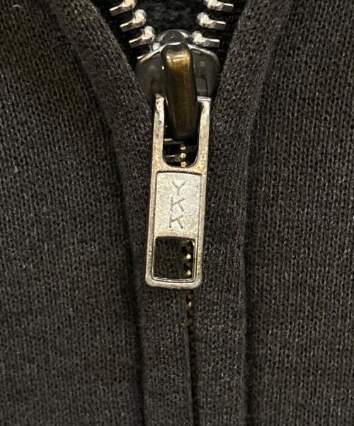 HARLEY-DAVIDSON（ハーレーダビッドソン）HARLEY-DAVIDSON (ハーレーダビッドソン) 00's ファイヤーパターン ジップアップパーカー ブラック サイズ:XLの古着・服飾アイテム