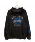 HARLEY-DAVIDSON (ハーレーダビッドソン) 00's ファイヤーパターン ジップアップパーカー ブラック サイズ:XL：20000円