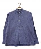 VINTAGEヴィンテージ）の古着「Germany Fisherman Shirts」｜ブルー