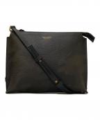 Daniel&Bobダニエル＆ボブ）の古着「OTELLO SHOULDER カモフラ レザーショルダーバッグ」｜ブラック