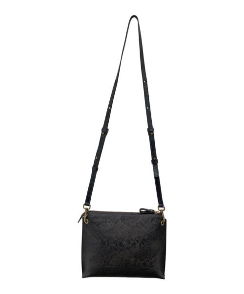 Daniel&Bob（ダニエル＆ボブ）Daniel&Bob (ダニエル＆ボブ) OTELLO SHOULDER カモフラ レザーショルダーバッグ ブラックの古着・服飾アイテム