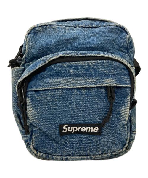 SUPREME（シュプリーム）Supreme (シュプリーム) DENIM SHOULDER BAG ブルーの古着・服飾アイテム