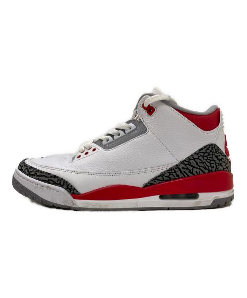 NIKE（ナイキ）NIKE (ナイキ) AIR JORDAN 3 RETRO ホワイト サイズ:US12の古着・服飾アイテム