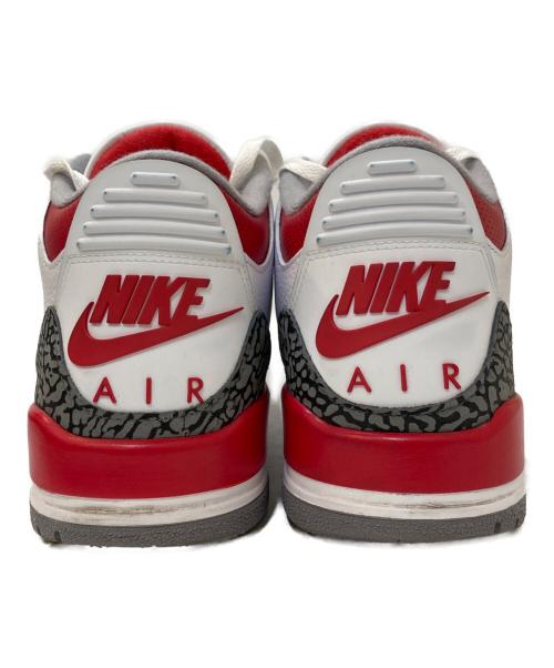 NIKE（ナイキ）NIKE (ナイキ) AIR JORDAN 3 RETRO ホワイト サイズ:US12の古着・服飾アイテム