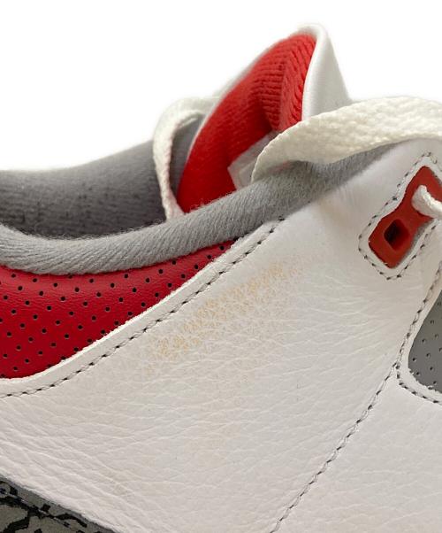 NIKE（ナイキ）NIKE (ナイキ) AIR JORDAN 3 RETRO ホワイト サイズ:US12の古着・服飾アイテム