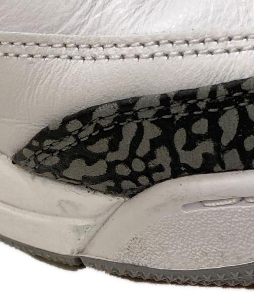 NIKE（ナイキ）NIKE (ナイキ) AIR JORDAN 3 RETRO ホワイト サイズ:US12の古着・服飾アイテム